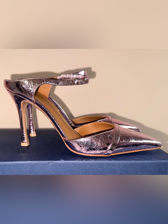 Malone Souliers Uma Double Strap Mule – Bubblegum Pink – Size 6 GORGEOUS!